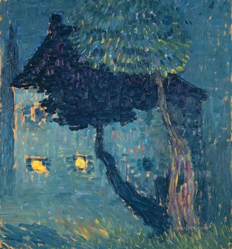 cabaña en el bosque 1903 Alexej von Jawlensky Expresionismo Pinturas al óleo